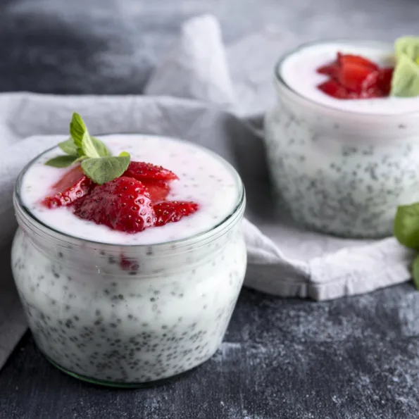 overnnight chia seed pudding