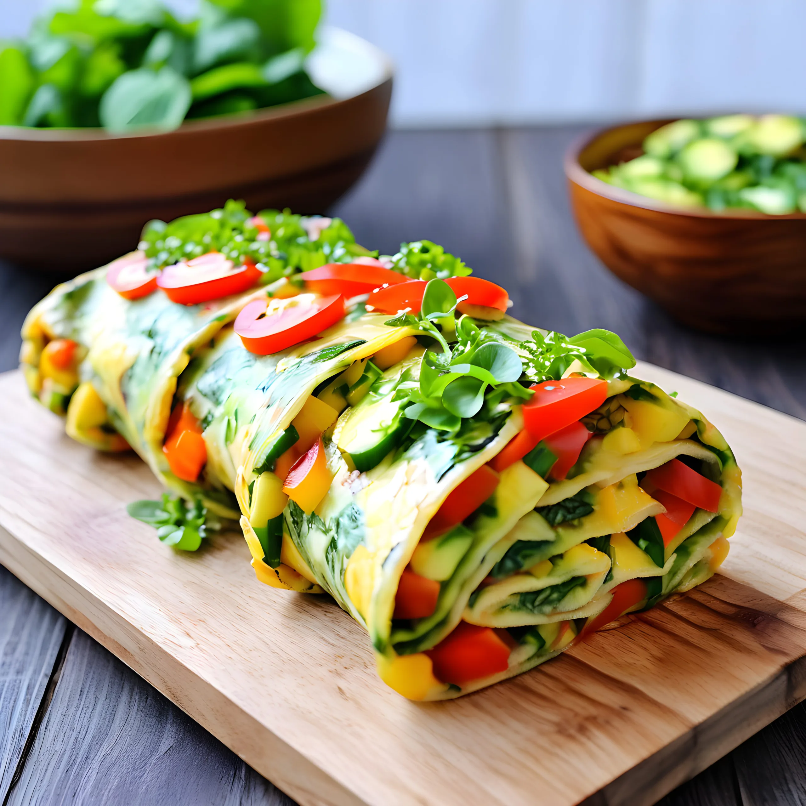 veggie-omelette-roll-ups